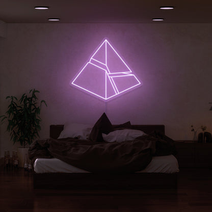Pyramid Led Neon Sign | Shineneon
