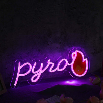 Pyro Pink Led Neon Sign - Shineneon