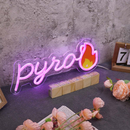 Pyro Pink Led Neon Sign - Shineneon