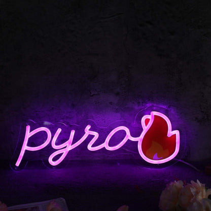 Pyro Pink Led Neon Sign - Shineneon