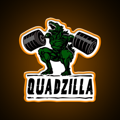 Quadzilla Gym Fitness Led Neon Sign Rgb Color