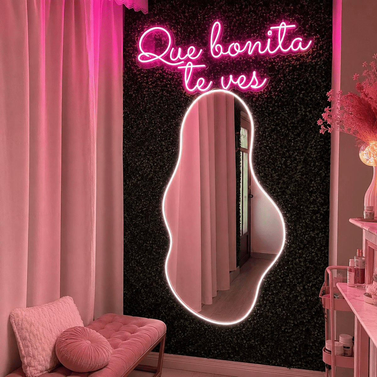 Que Bonita Te Ves LED Neon Sign Wall Decor - Shineneon