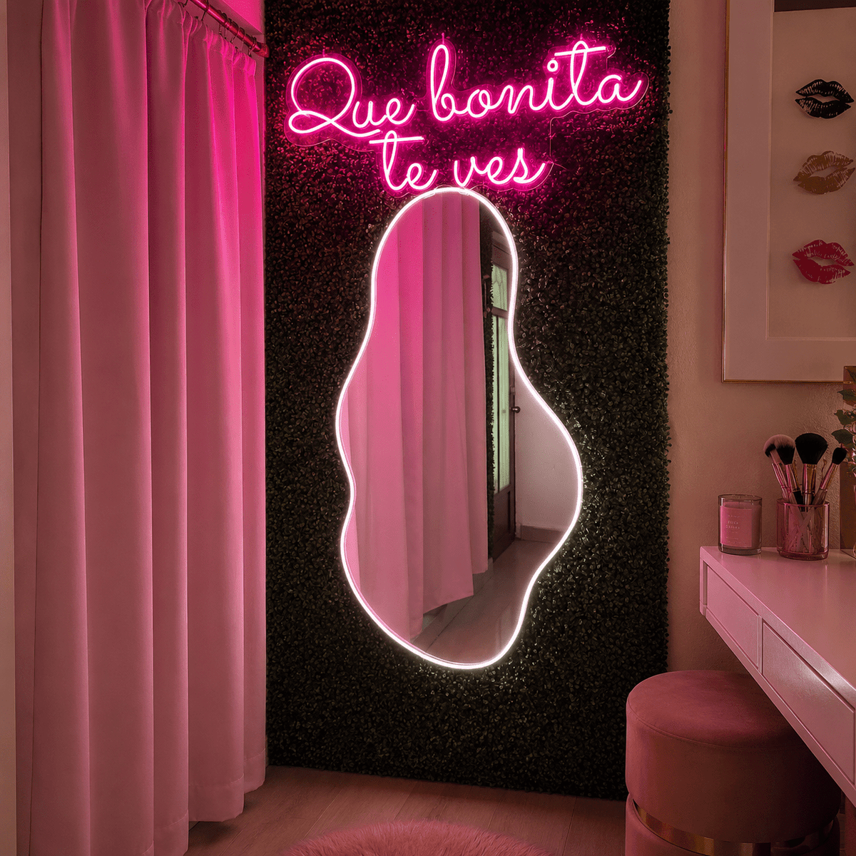 Que Bonita Te Ves LED Neon Sign Wall Decor - Shineneon