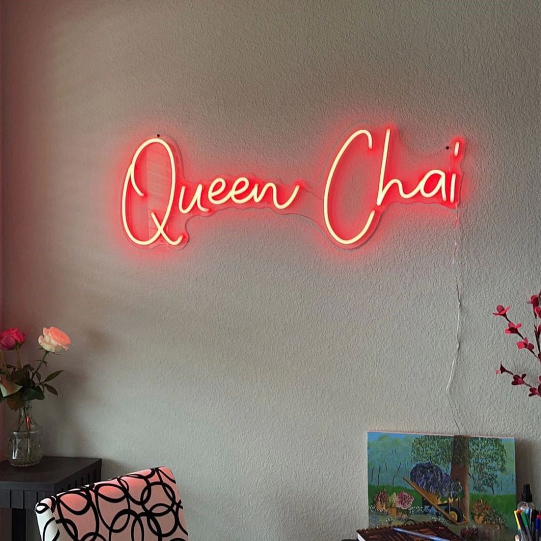 Queen Chai Led Sign Business Neon Sign - Shineneon