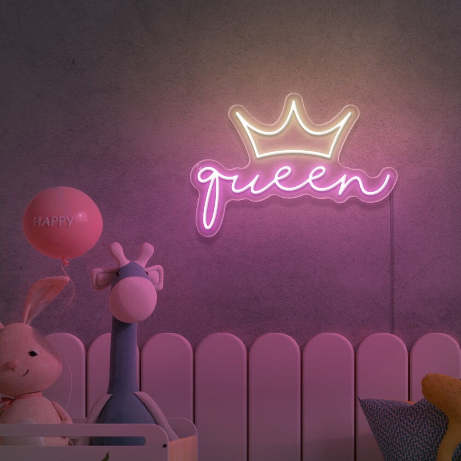 Queen Neon Sign For Empowering And Bold Spaces | Shineneon