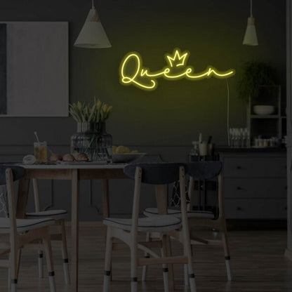 Queen Neon Sign For Empowering And Regal Decor | Shineneon