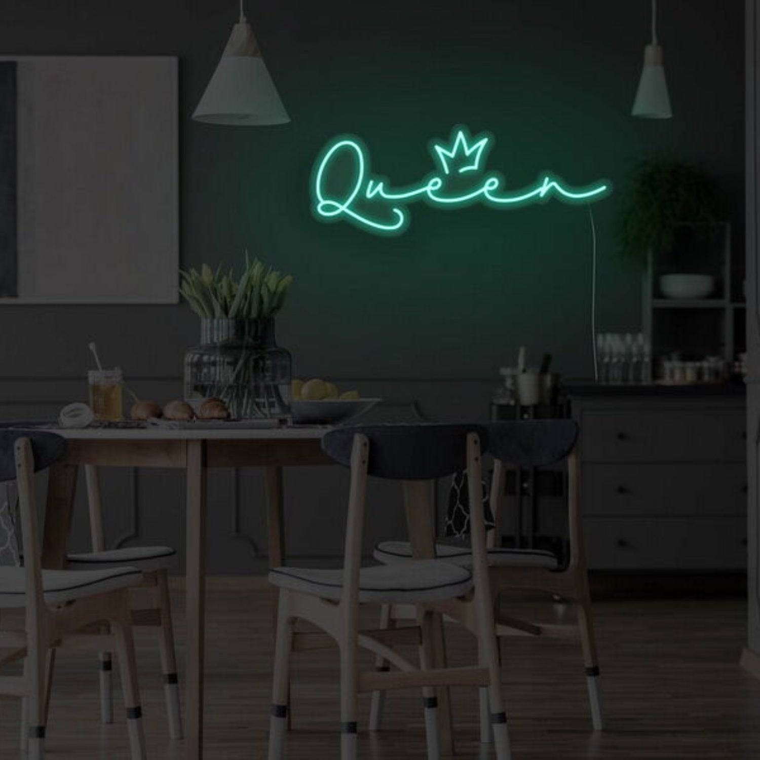 Queen Neon Sign For Empowering And Regal Decor | Shineneon