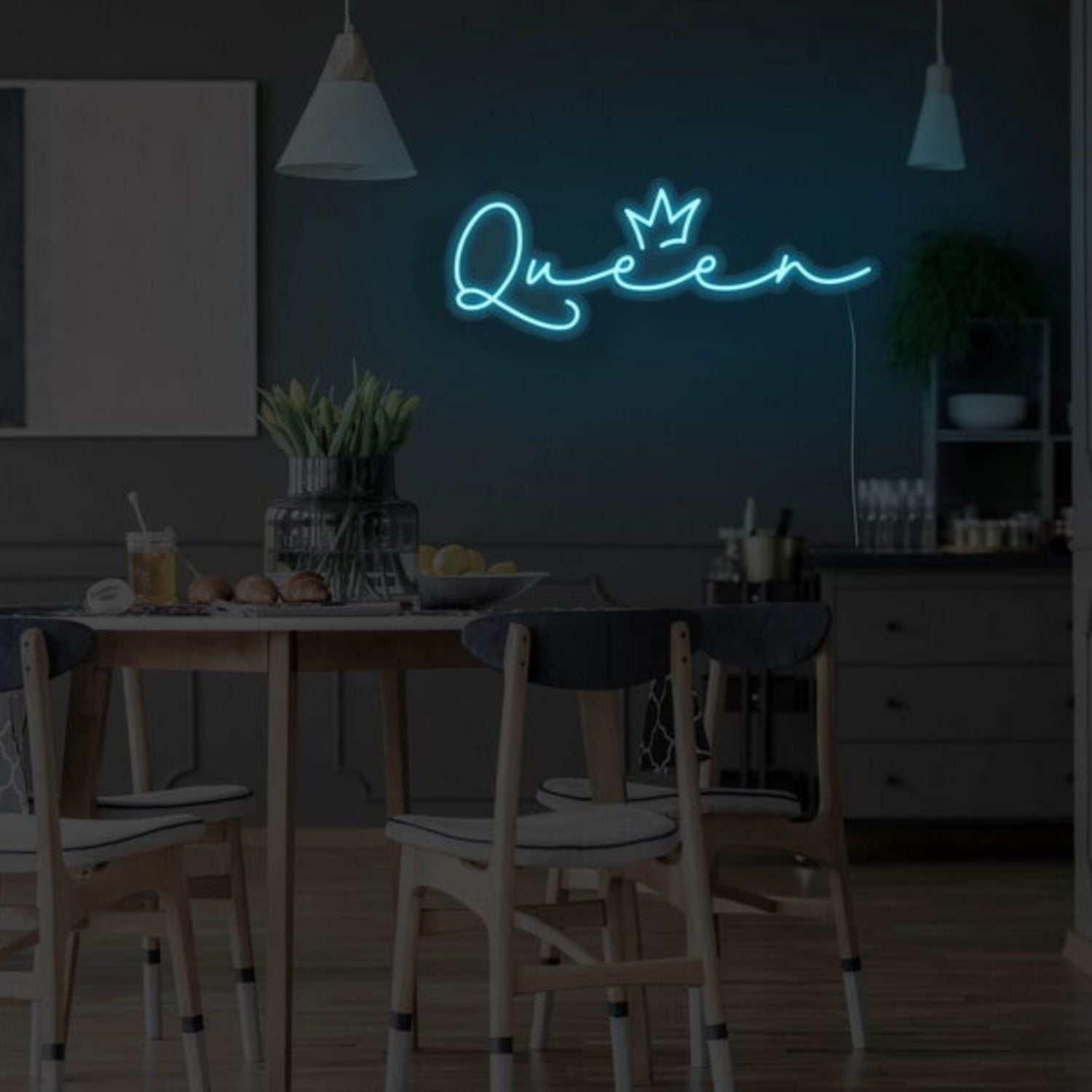Queen Neon Sign For Empowering And Regal Decor | Shineneon