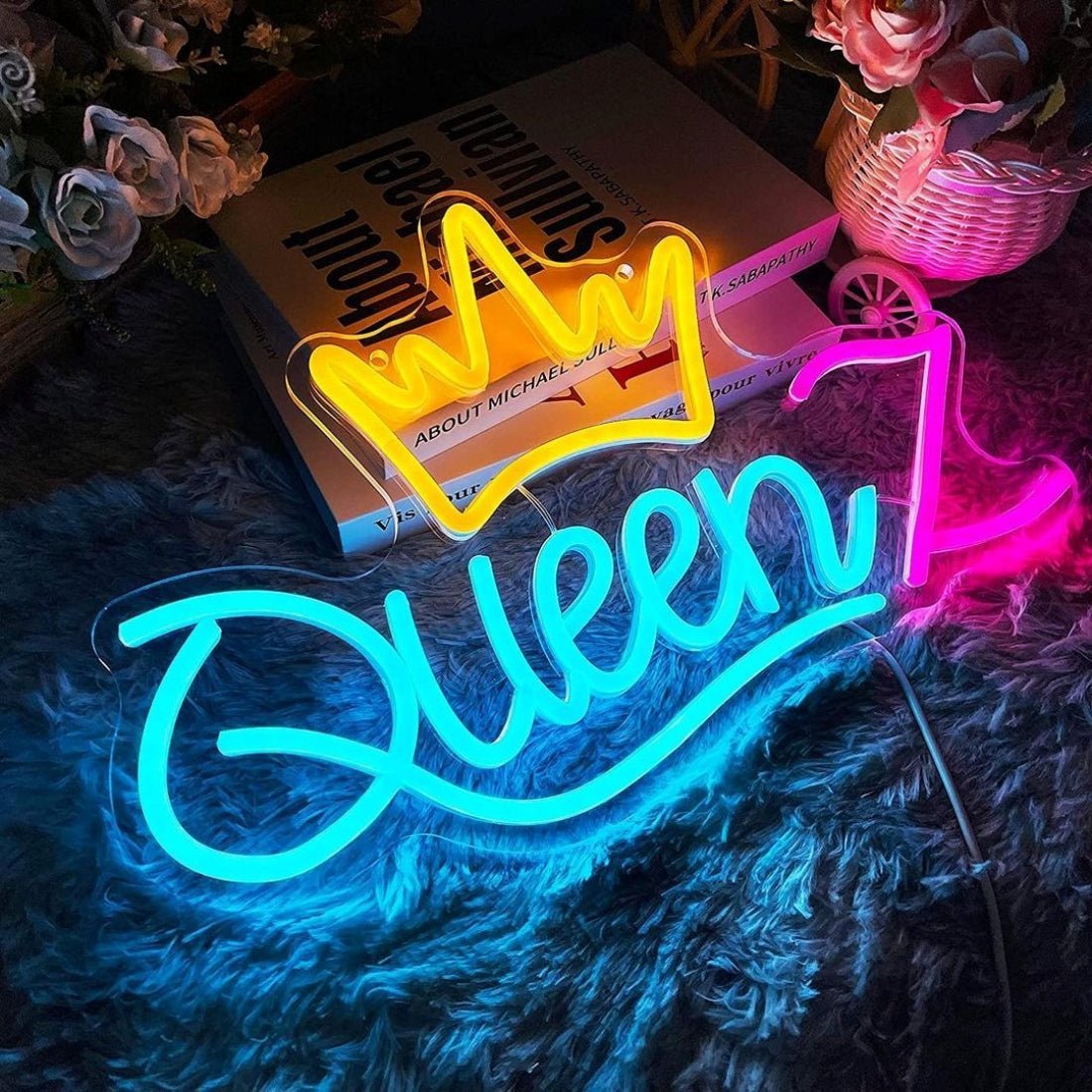 Queen Z Crown Led Sign Business Neon Sign - Shineneon