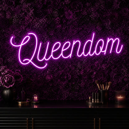 Queendom LED Neon Sign Garage Man Cave Neon Sign high-converting product image