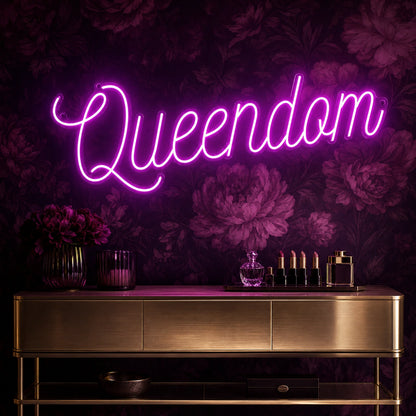Queendom Wall Decor LED Neon Sign Garage Man Cave Neon Sign high-converting product image