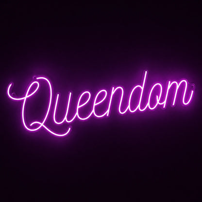 Queendom Wall Decor LED Neon Sign Garage Man Cave Neon Sign main product image