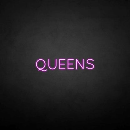 Queens Led Neon Sign | Shineneon