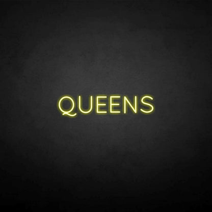 Queens Led Neon Sign | Shineneon