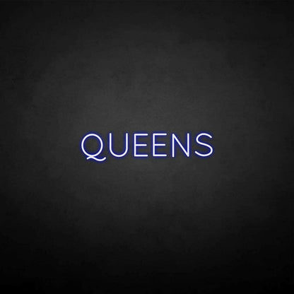 Queens Led Neon Sign | Shineneon