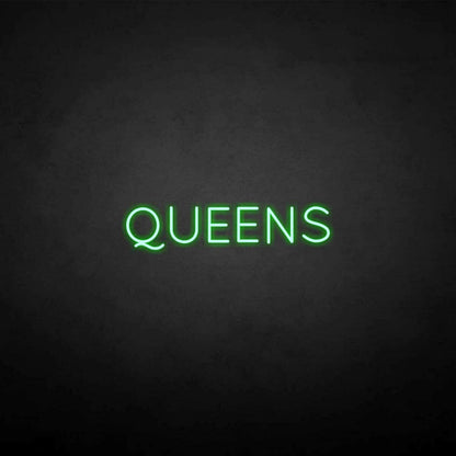 Queens Led Neon Sign | Shineneon