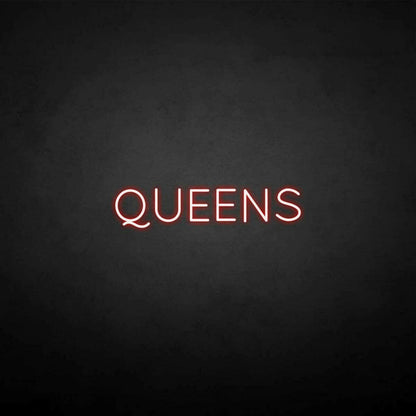 Queens Led Neon Sign | Shineneon