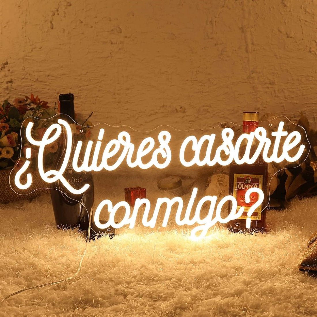 Quieres Casarte Conmigo Spanish Led Sign Business Neon Sign - Shineneon