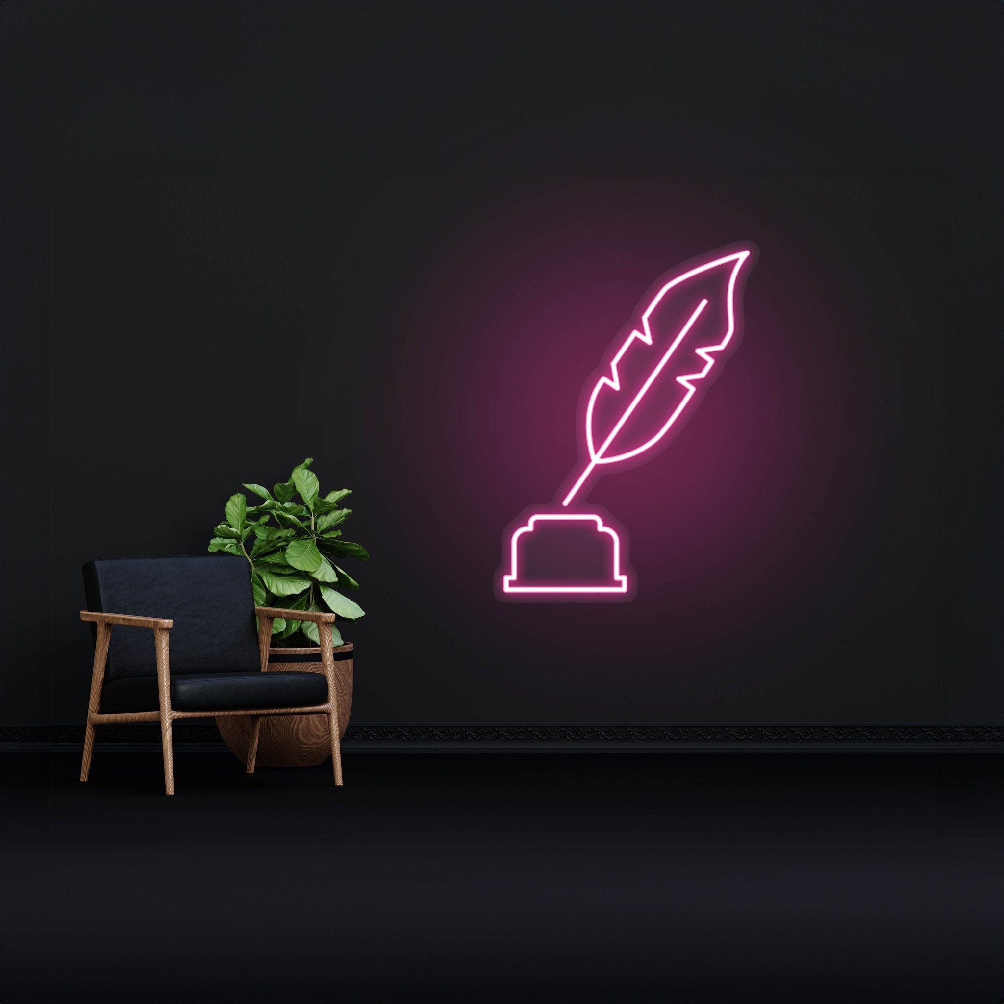 Quill Pen Neon Sign - Shineneon