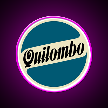 Quilombo Old Quilmes Beer Logo Beer Bar Decor Led Neon Sign Rgb Color