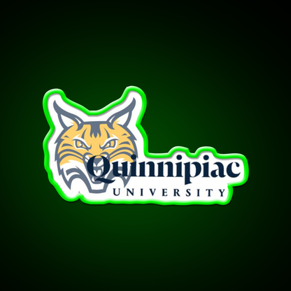 Quinnipiac Bobcat Beer Bar Decor Led Neon Sign Rgb Color - LED neon sign view 8