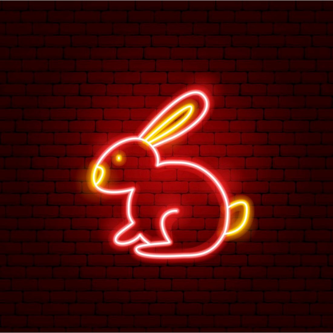 Rabbit Chinese Zodiac Led Sign Business Neon Sign - Shineneon