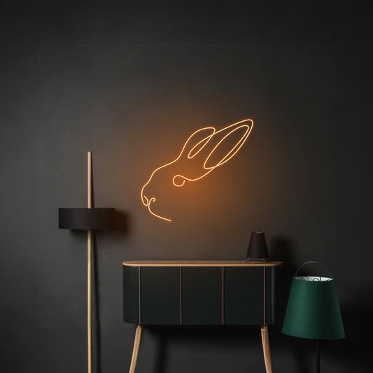 Rabbit Led Neon Sign