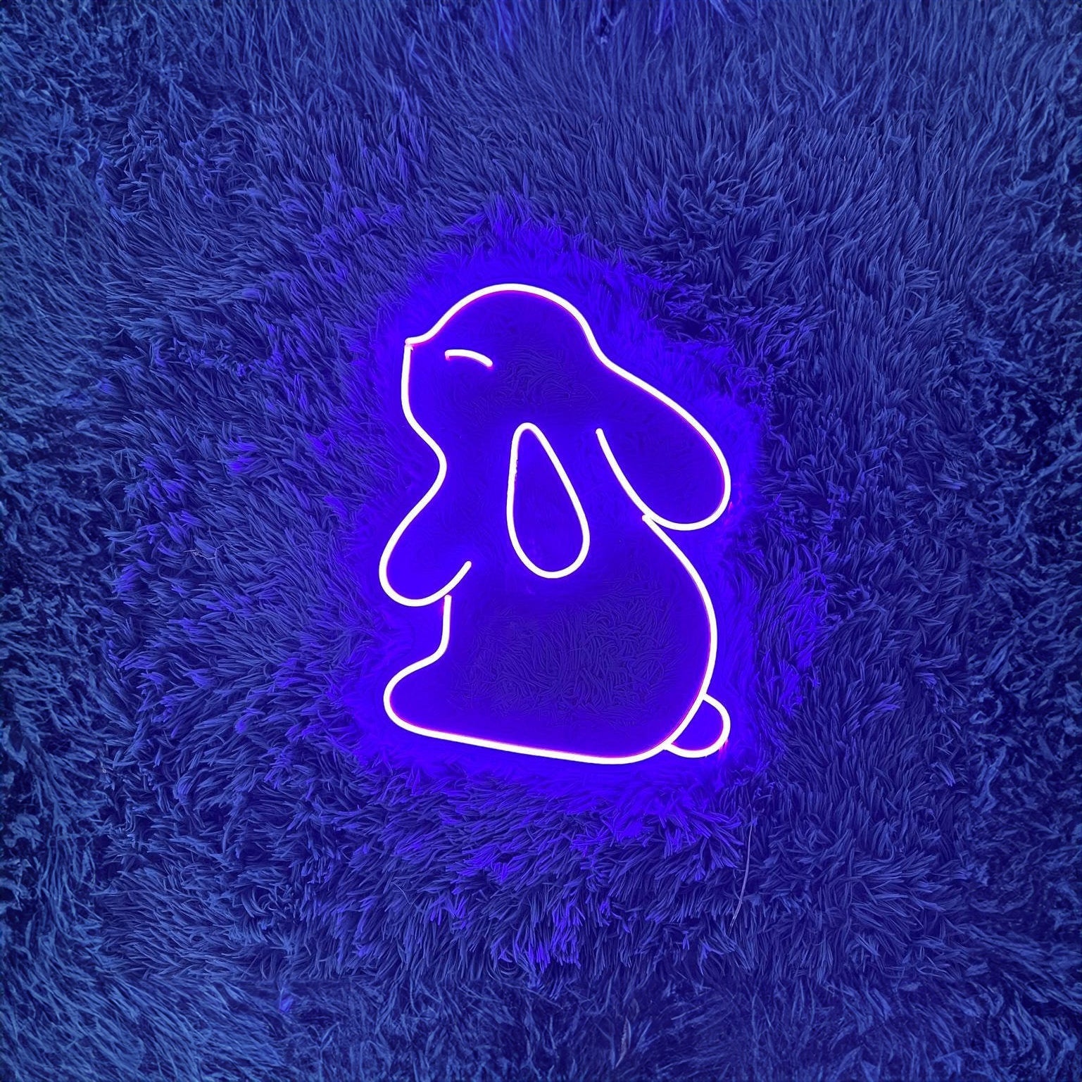Rabbit Led Neon Sign Cute Bunny Neon Sign - Shineneon