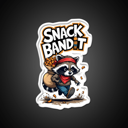 Raccoon Snack Bandit Snack Food Led Neon Sign Rgb Color - Shineneon