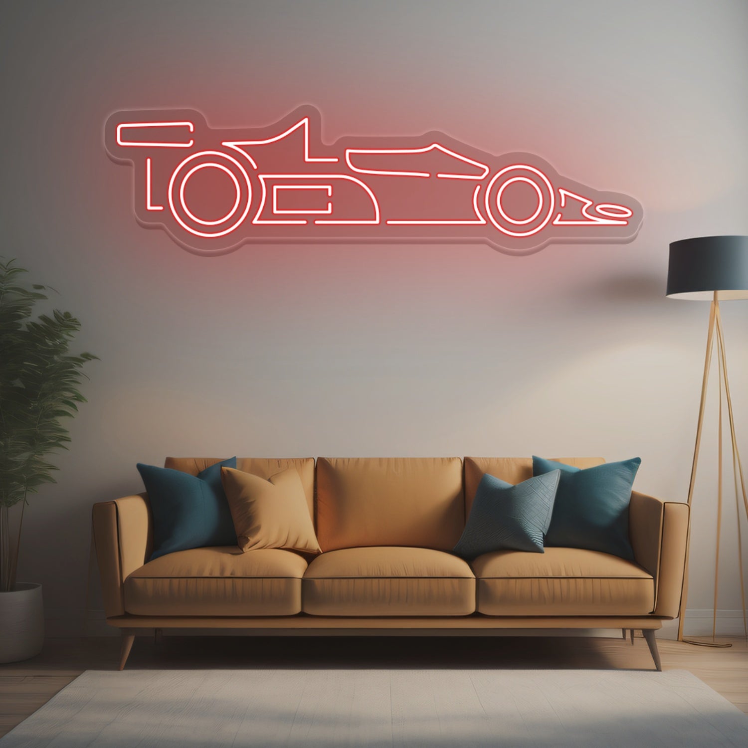 Race Car Led Neon Sign | Shineneon