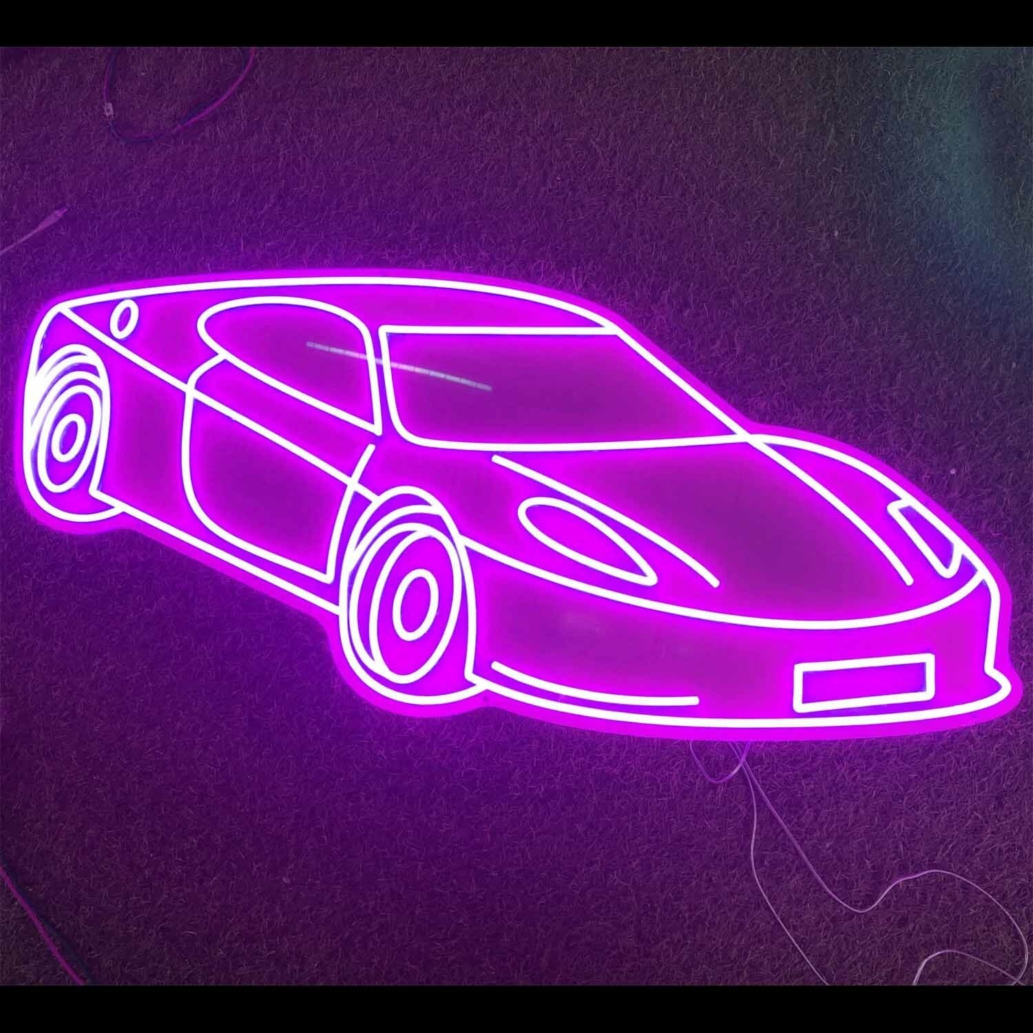 Race Car Led Neon Sign | Shineneon