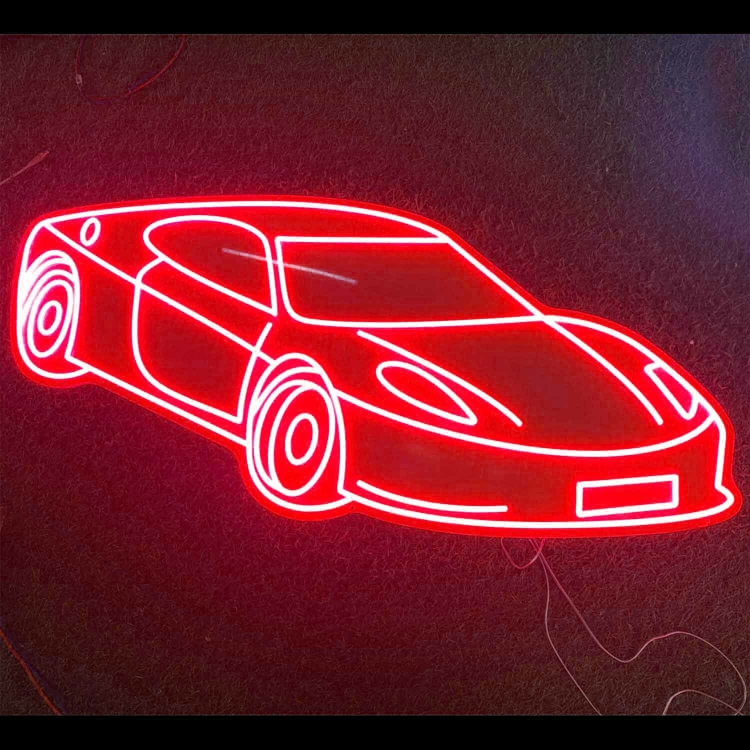 Race Car Led Neon Sign | Shineneon