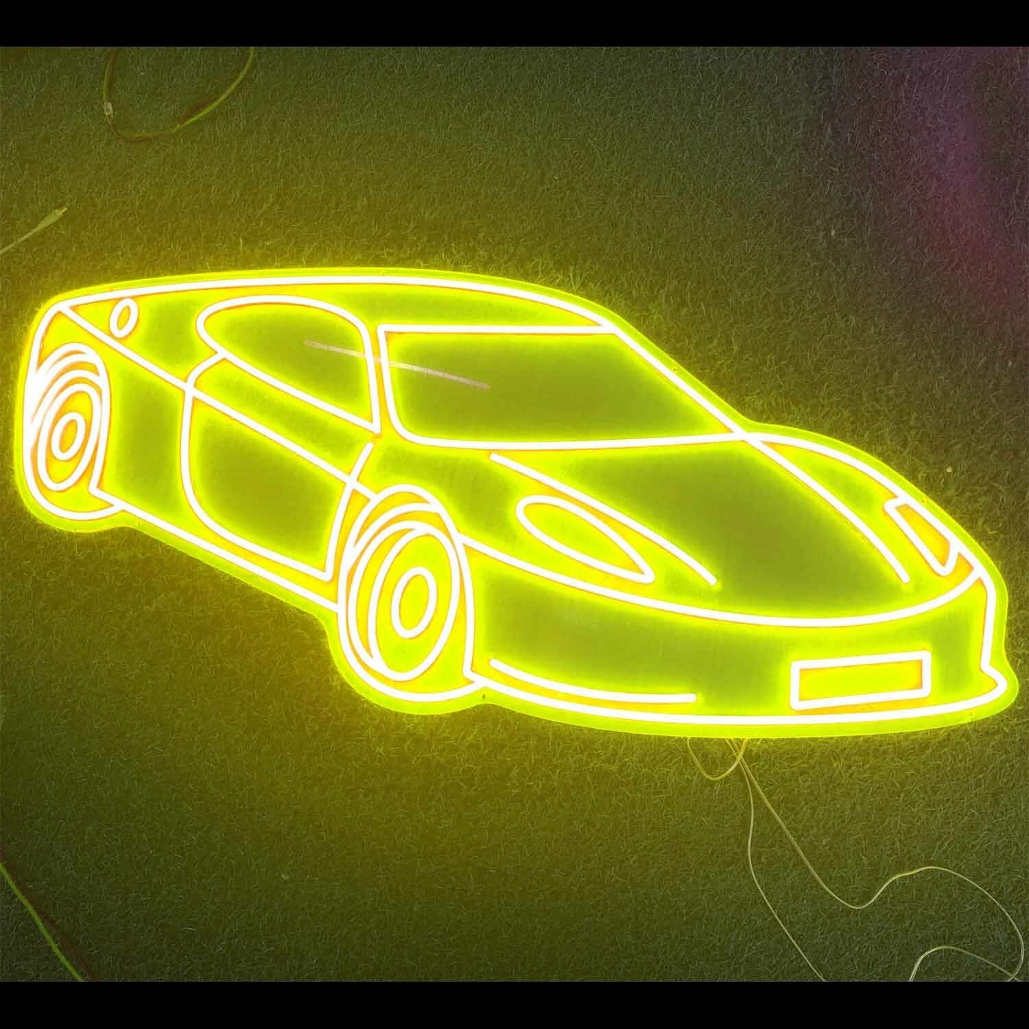 Race Car Led Neon Sign | Shineneon