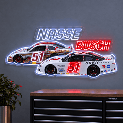 Race Cars Custom LED Neon Sign - Shineneon