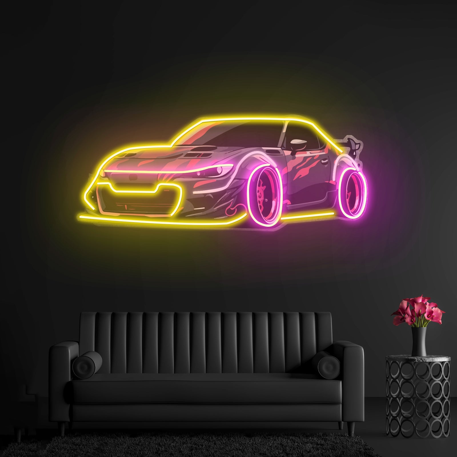 Race Drift Led Neon Sign Light Custom Led Signs