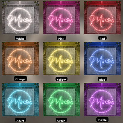 Race LED Neon Sign - 05 Color Grid