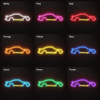 Race Sports Car LED Neon Sign - Shineneon