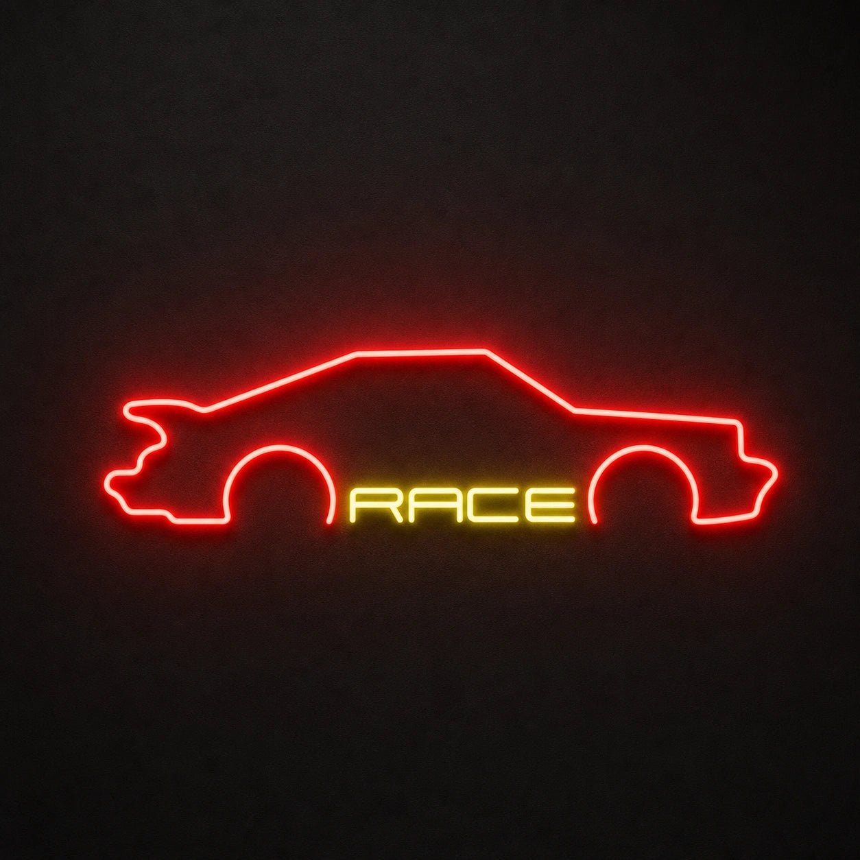 Race Sports Car LED Neon Sign - Shineneon
