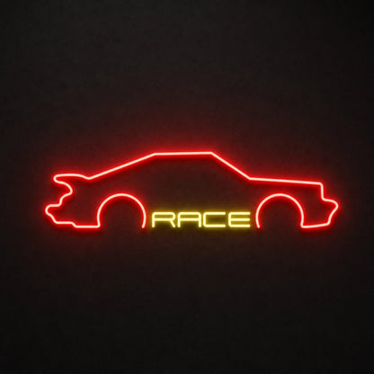 Race Sports Car LED Neon Sign - Shineneon