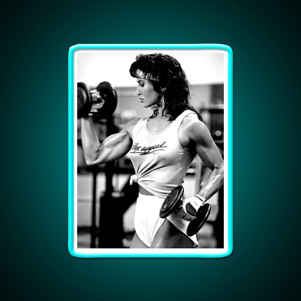 Rachel Mclish Gym Fitness Led Neon Sign Rgb Color