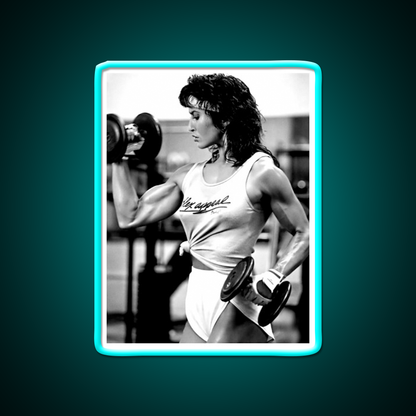 Rachel Mclish Gym Fitness Led Neon Sign Rgb Color