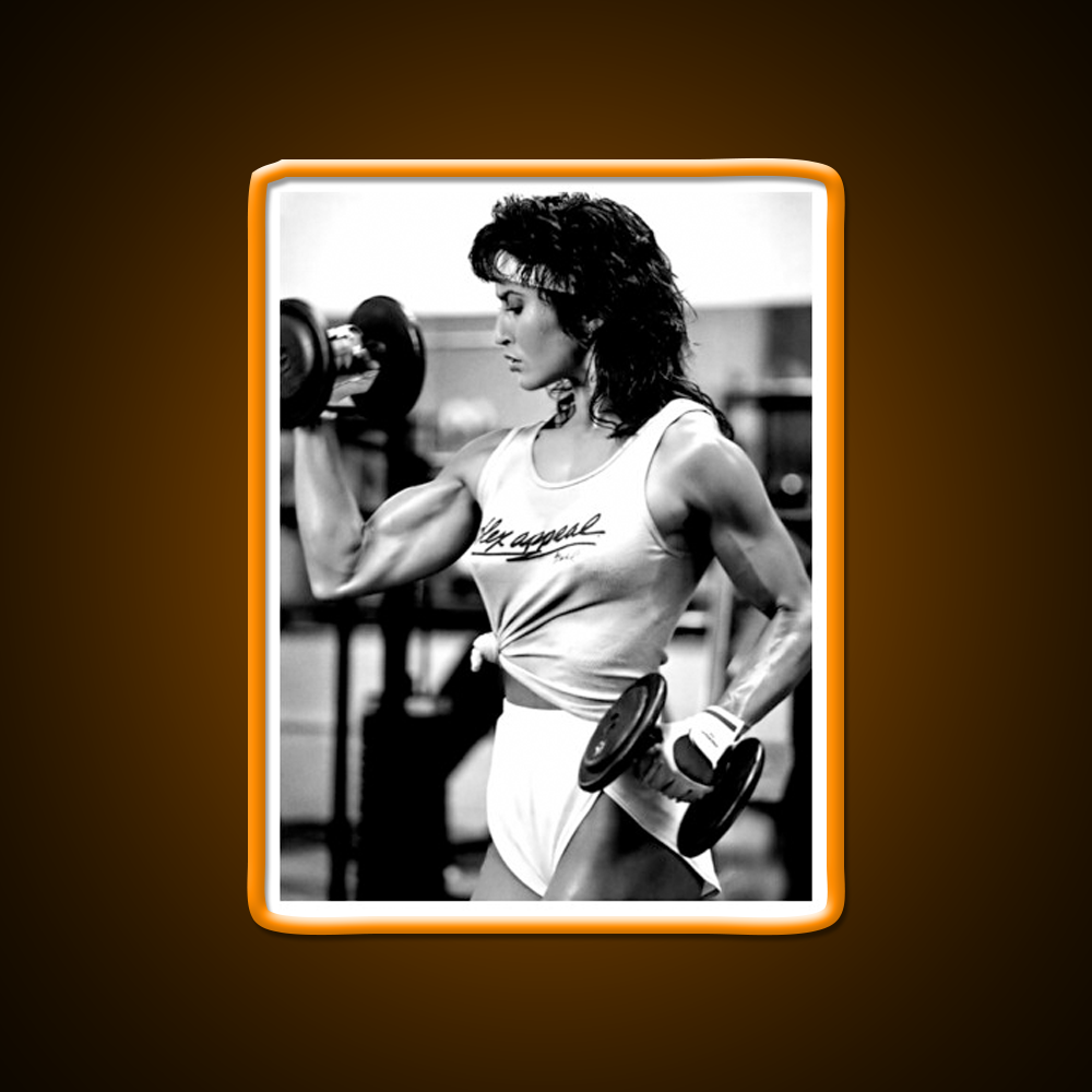 Rachel Mclish Gym Fitness Led Neon Sign Rgb Color