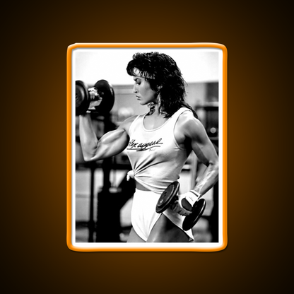 Rachel Mclish Gym Fitness Led Neon Sign Rgb Color