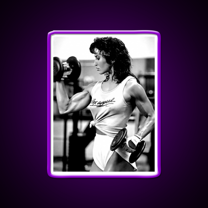 Rachel Mclish Gym Fitness Led Neon Sign Rgb Color