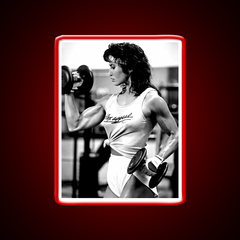 Rachel Mclish Gym Fitness Led Neon Sign Rgb Color