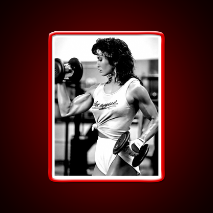 Rachel Mclish Gym Fitness Led Neon Sign Rgb Color