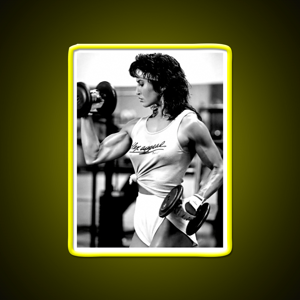 Rachel Mclish Gym Fitness Led Neon Sign Rgb Color