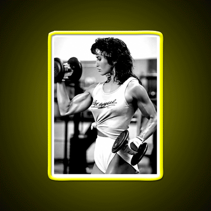 Rachel Mclish Gym Fitness Led Neon Sign Rgb Color