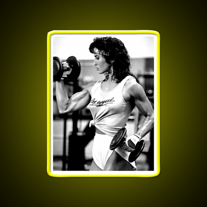 Rachel Mclish Gym Fitness Led Neon Sign Rgb Color