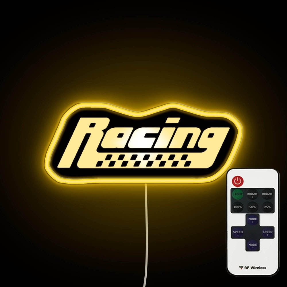 Racing A Neon Sign Creative Neon Sign - Shineneon
